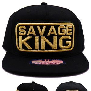 Savage King Headlines LUXE Snapback Hat